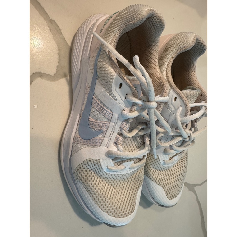 Nike‎ Run Swift 2 Womens Running Shoes White Light Blue 8